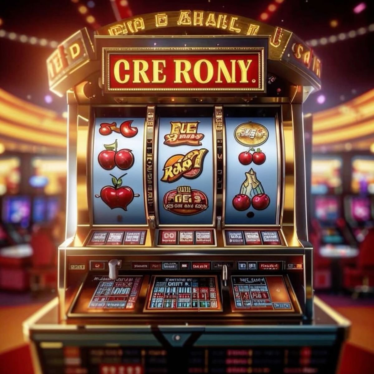 Tampilan Slot Space Max di 775